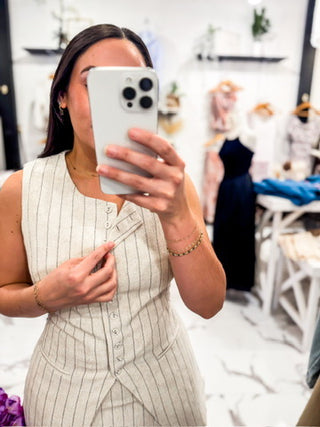 How to Style a Long Vest