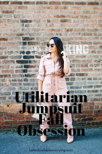 Utilitarian Jumpsuit Fall Obsession