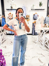 Play Nice Knit Top (Ivory)