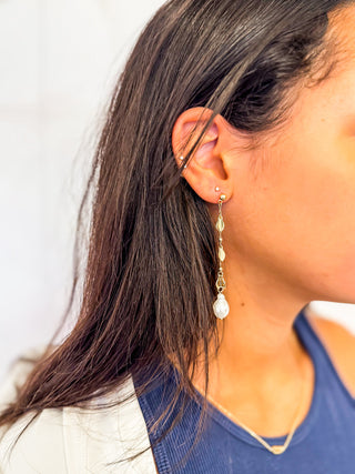 Olivia Drop Earrings (Gold)