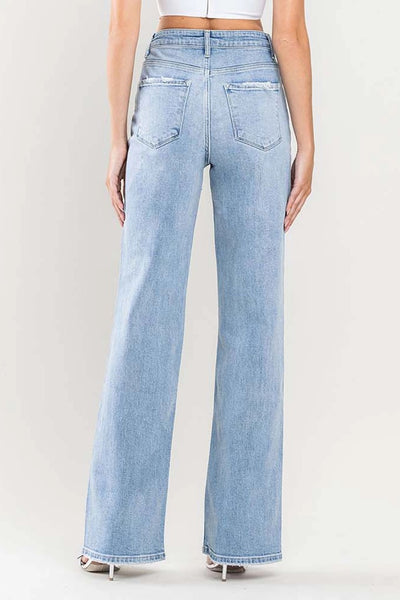 Hyped Up 90's Flare Jeans (Medium Wash)