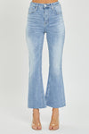 Nico High Rise Crop Jeans (Light Wash)