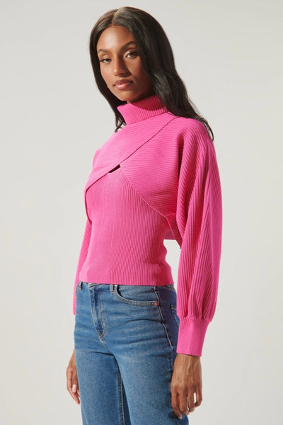 Bella V Boutique Pink Sweater Set