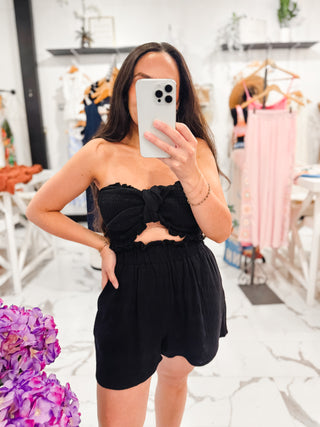 Cotton Two Piece Short Set 