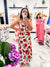 Bold Bet Floral Print Dress