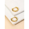 Anastasia Mini Huggies Earrings (Gold)
