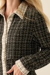 High Standards Tweed Dress (Black)