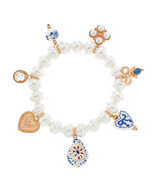 Patty Charm Bracelet (Blue)