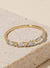 Bonnie Studded Oval Ring (Gold)