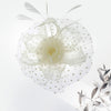 Paddock Suite Fascinator (Ivory)