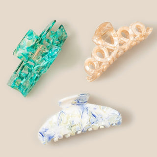 Giada Acetate Hair Claw
