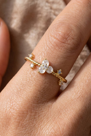 Demi Cluster Ring (Gold)