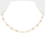 Rida Beaded Floral Necklace (Cream)