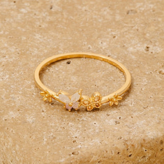Kinsley Floral Ring (Gold)