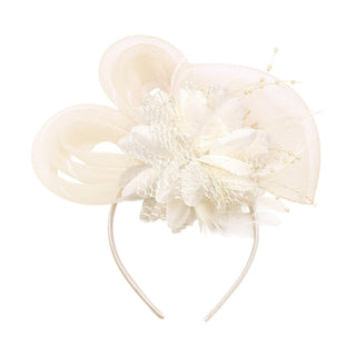 The 1863 Club Fascinator (Ivory)