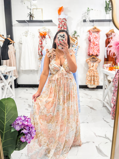 Call Me Yours Ruffle Dress (Pink)