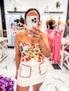 Colorful Fruit Summer Top