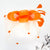 Making My Bets Fascinator (Orange)