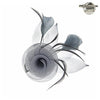 Opening Day Fascinator (Grey)