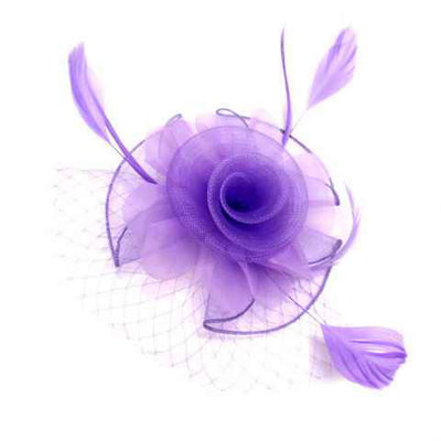 Opening Weekend Fascinator (Lavender)
