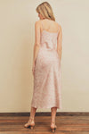 Finding Your Passion Slip Dress (Mauve/Cream)