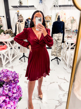 How to Style a Wine Dress