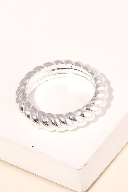 Eleanor Twist Ring (Sliver)