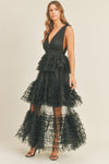 The Talk Of Town Tulle Dress (Black)
