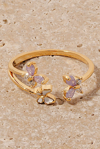Shannon Butterfly Ring (Gold)