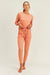 All You Could Want Loungewear Set (Peach)