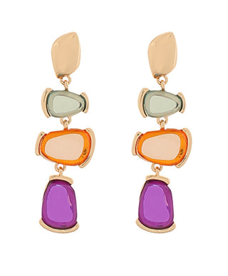 Sienna Drop Earrings (Gold)