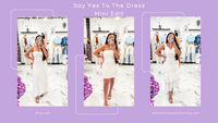 Bella V Boutique Bridal Shower White Dresses