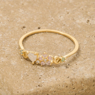 Cross My Heart Ring (Gold)