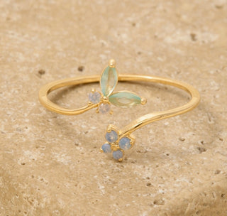 Lucy Butterfly Ring (Gold)