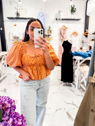 Top and jeans outfit 