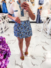 In Your Dreams Skort (Cobalt Blue)