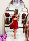 She's A Star Mini Dress (Red)