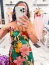 Bold Floral Maxi Dress