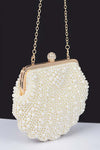 Pearl Party Clutch (Ivory)