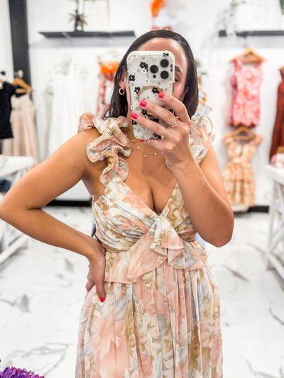 Call Me Yours Ruffle Dress (Pink)