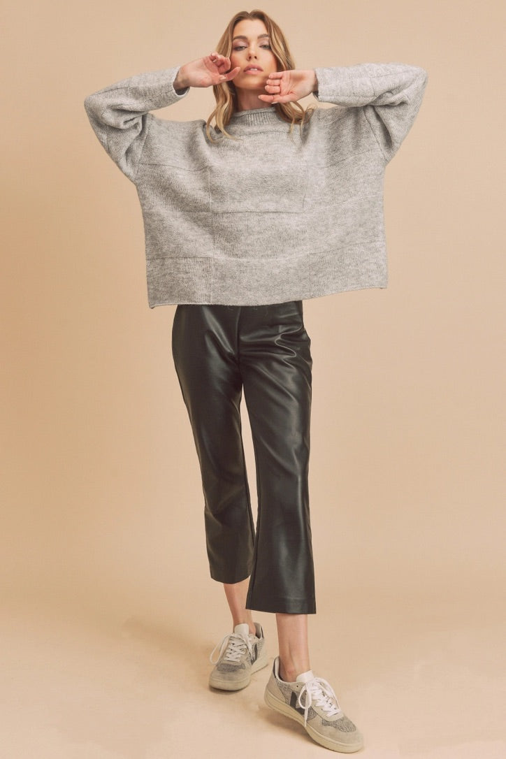 Everyday Wear Luxe Sweater (Grey)