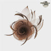 Opening Day Fascinator (Brown)