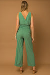 Keep It Simple Jumpsuit (Sage)