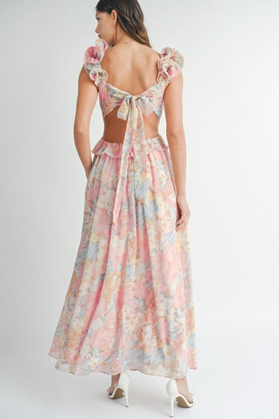 Call Me Yours Ruffle Dress (Pink)