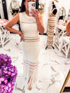 Fringe With Benefits Dress (Ivory)