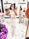 Fringe With Benefits Dress (Ivory)
