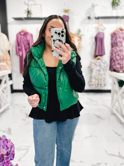 Bella V Boutique Puffer Vest Outfit Ideas