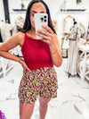 Bloom Behavior Flowy Shorts (Pink)