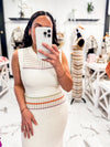 Fringe With Benefits Dress (Ivory)