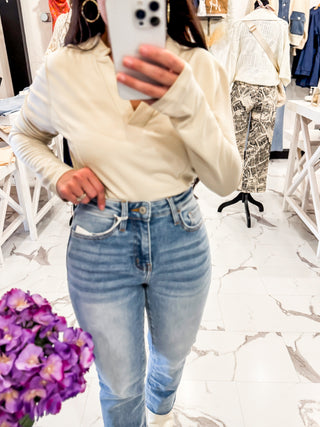 Mid Rise Flying Monkey Flare Jeans